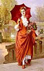 The Red Parasol by Joseph Caraud
